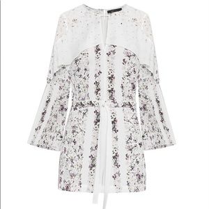 Never Been Worn BCBG Vivianne Ruffle Romper!